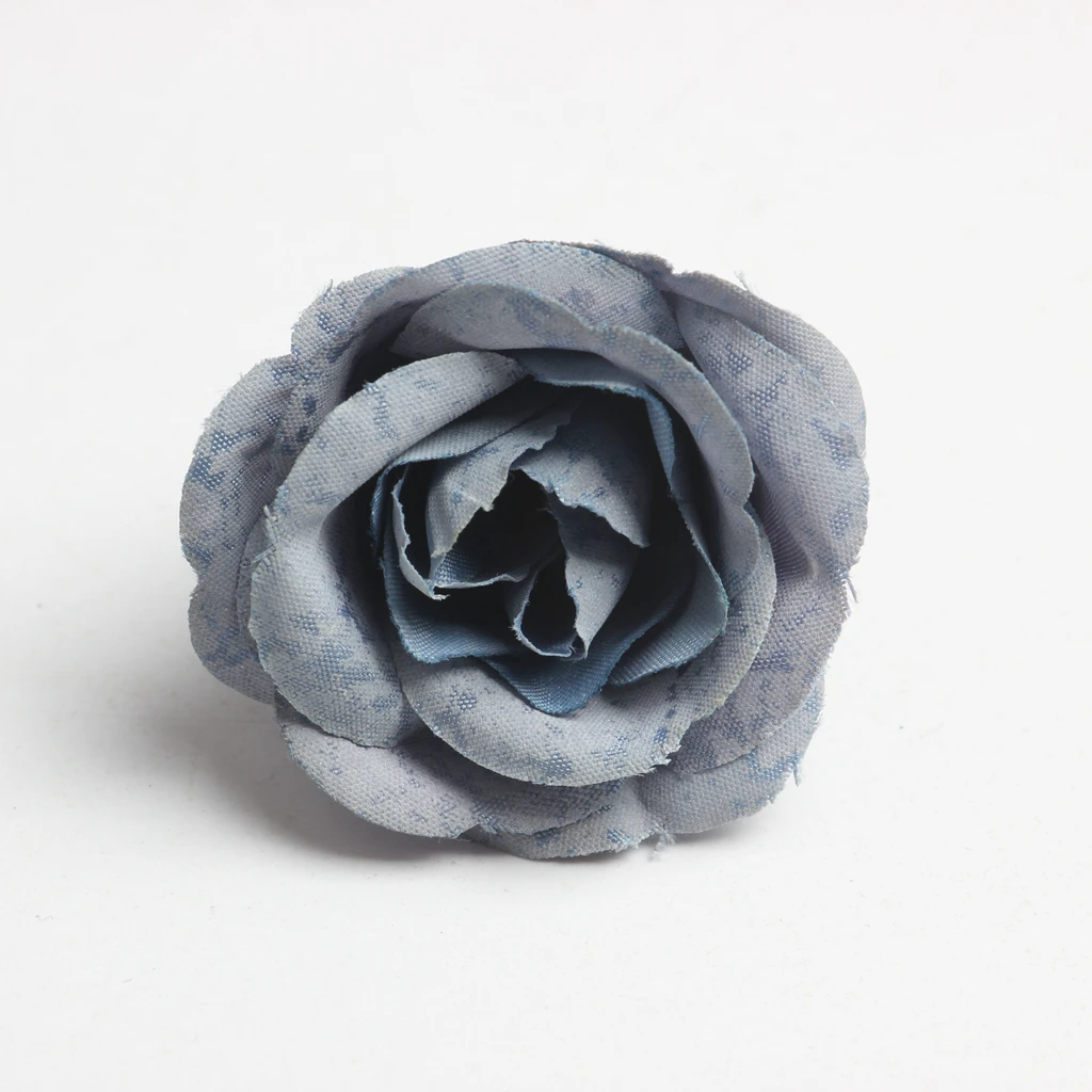New Hot Sale 10pcs Decorative Artificial Silk Rose Flower Head for Wedding Party Home Decor Photo Albums DIY Hats Clothes Favors