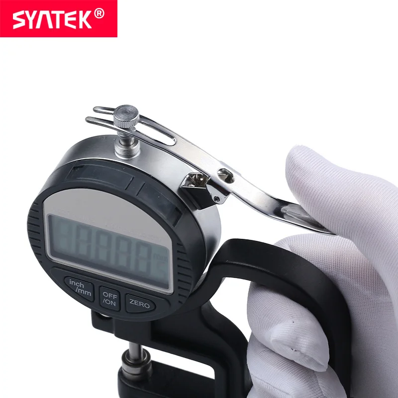 Электронный цифровой толщиномер Syntek 0 5 дюйма 1 дюйм 01/0 001 мм|Микрометры| |
