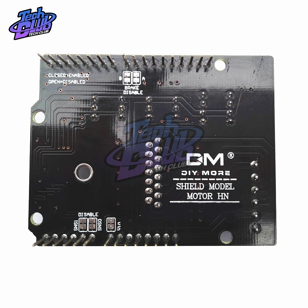 Плата расширения L298NH для Arduino UNO R3 MEGA2560 двухканальный щит драйвера двигателя