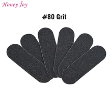 #80 Coarse Grit Sanding Cloth 20pcs/lot Pro Pedicure Feet Care Refill Replacement for Stainless Metal Handle Files Foot Rasp