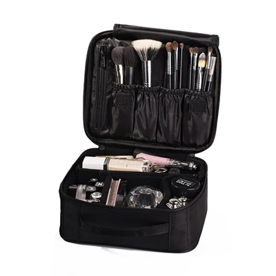

Brand Woman Cosmetic Bag High Quality Travel Cosmetic Organizer Zipper Portable Makeup Bag Designers Trunk Cosmetic Bag