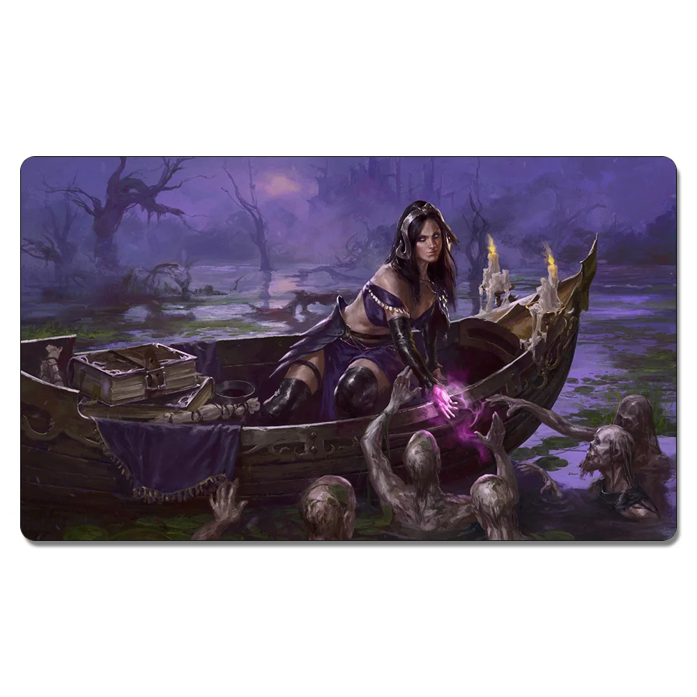 

Liliana-Vess Playmat Magical Board Games Play Mat,Custom Design Rug Table Game Pad with Free Gift Bag Dropshipping