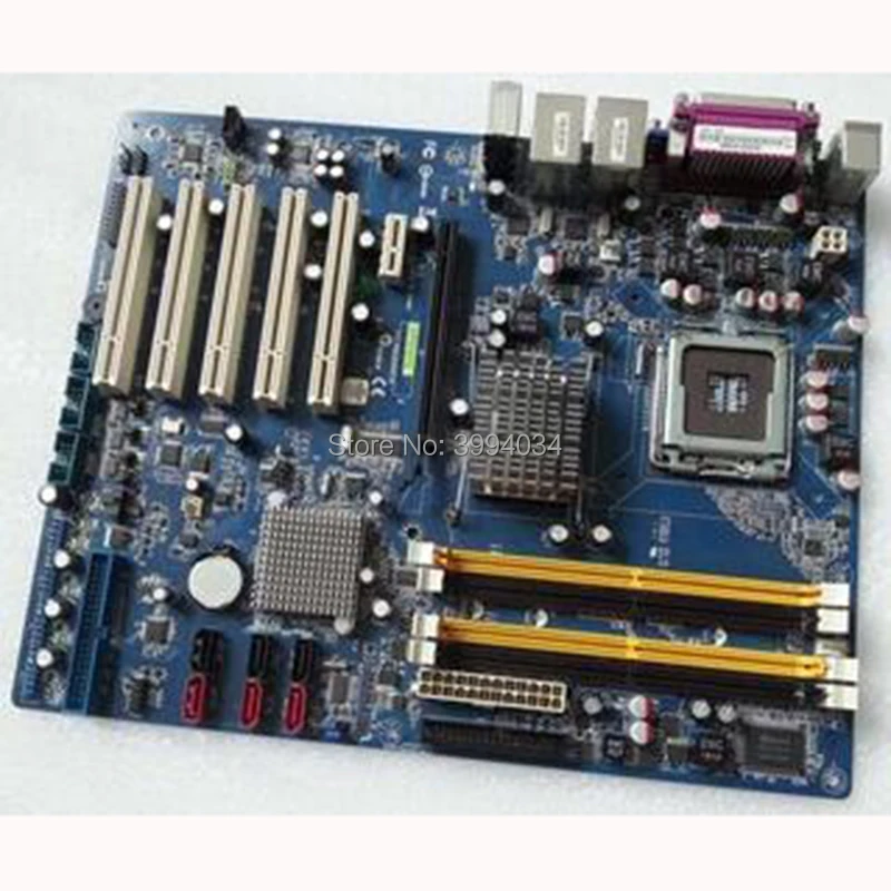 EAX-Q35-A1R Промышленная материнская плата четырехструнная гигабитная двухсетевая порт 5 PCI