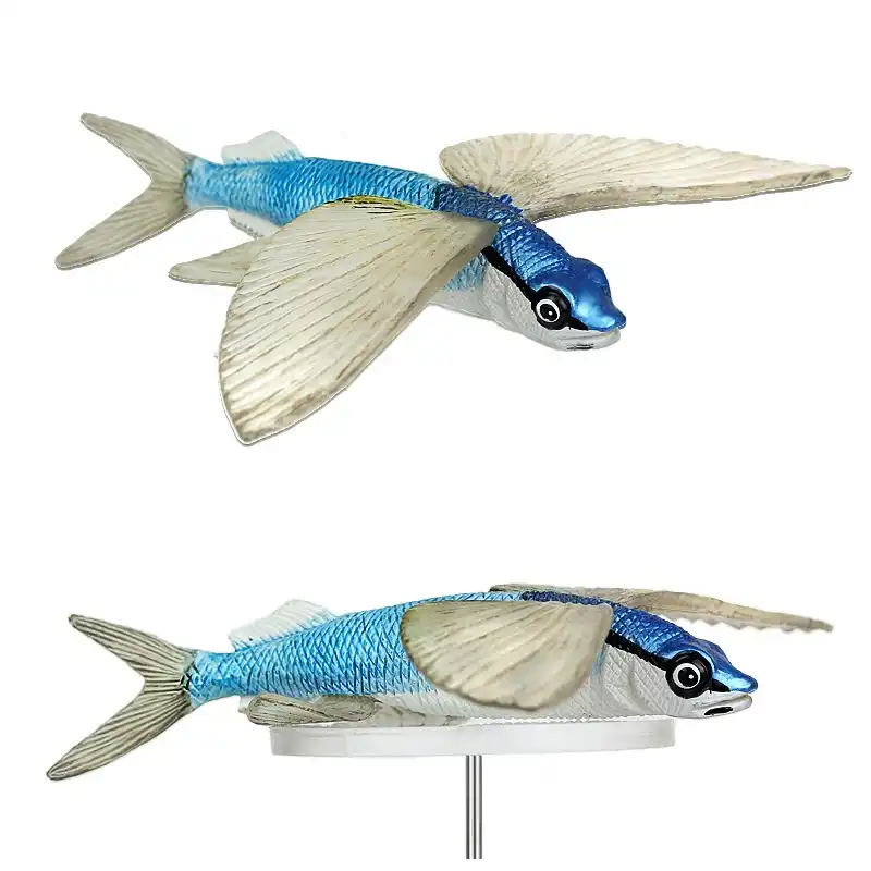 NOUVEAU * Safari Poisson Volant Jouet en plastique sauvages Aquatiques Eau Animal