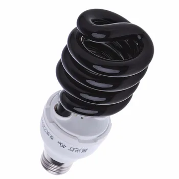 

HNGCHOIGE New E27 15/20/30/40W UV Ultraviolet Fluorescent Blacklight CFL Light Bulb Lamp 220V