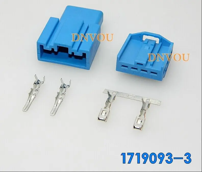 1set audio plug fiber amplifier plugs X6 X1 bass socket Car Electrical