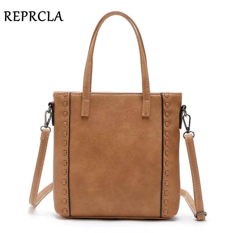 Reprcla ماركة خمر النسيج الكتف حقيبة يد مصمم النساء رسول حقائب النساء crossbody الأعلى مقبض حقيبة