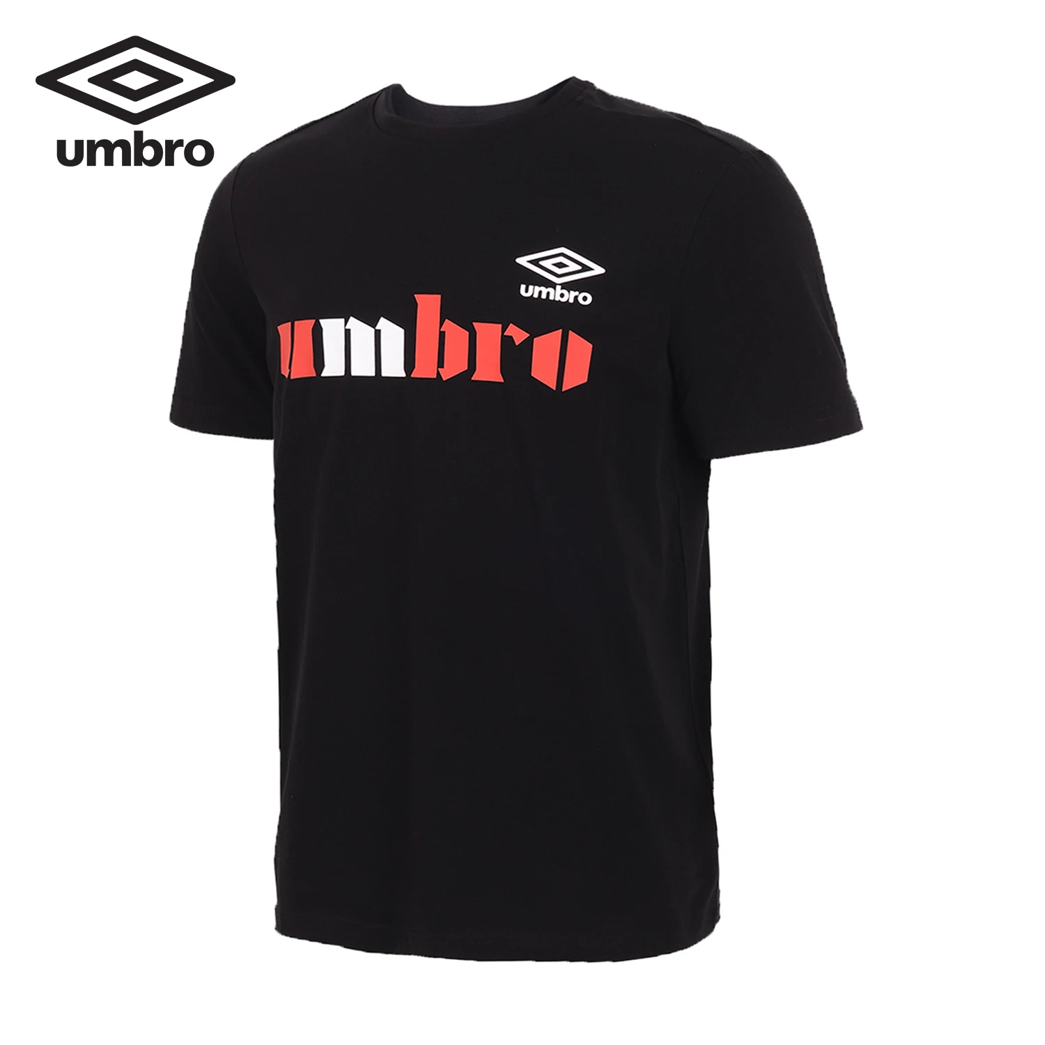 Umbro летняя новая мужская спортивная рубашка из хлопка с коротким рукавом дышащая удобная