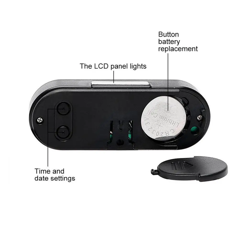 2 in 1 Car Electronic Clock Temperature Time Watch Auto Dashboard Clocks Luminous Thermometer Digital Display Car Accessories 2 in 1 Car Electronic Clock Temperature Time Watch Auto Dashboard Clocks Luminous Thermometer Digital Display Car Accessories