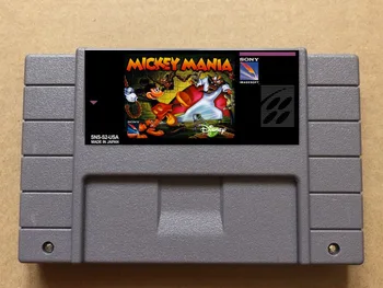 

Mickey Mania NTSC version 16 bit 46 pins video games !
