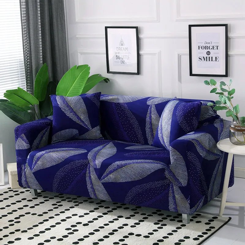 Простая линия стиль стрейч диван покрытие хлопок эластичный все включено кресло угловой диван Чехлы для гостиной украшение дома