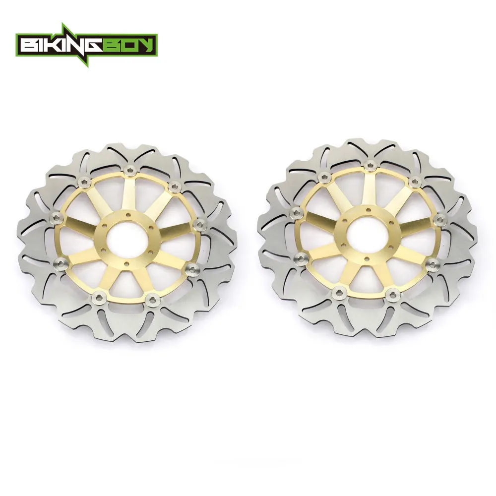 US $167.98 BIKINGBOY Front Brake Discs Disks Rotors XL 1000 V Varadero 9912 VFR 800 Fi Interceptor 9809 VFR800Fi ABS 0213 VFR800 F 98 99