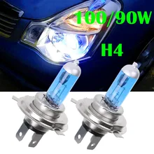 2 шт. H4 100 Вт/90 Вт 12 В HOD белый 5000k автомобильный головной светильник, шаровые лампы, H4 HOD светильник