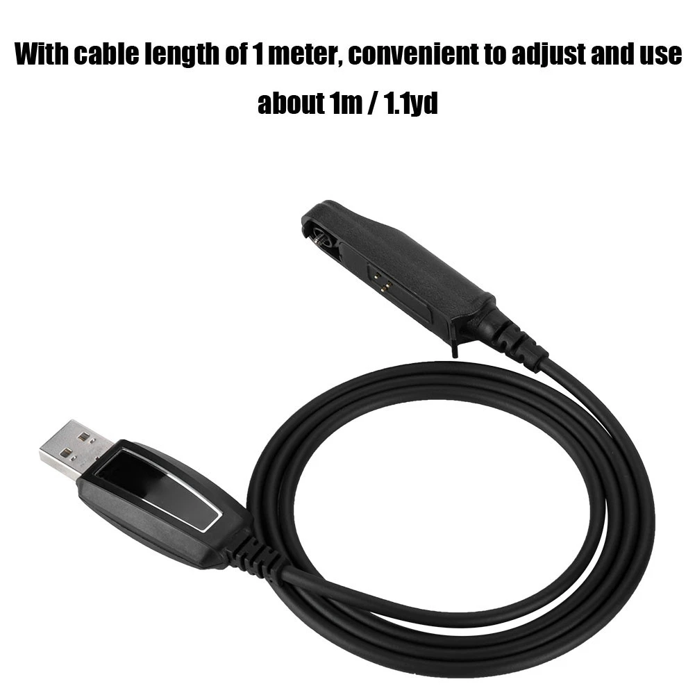 1M USB Programming Cable Program Walkie Talkie Programming Cables With CD Driver For Baofeng BF-A58/BF-UV9R Radio