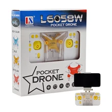 Лиши Игрушечные лошадки L6058W Wi-Fi FPV-системы RC Quadcopter с 0.3mp HD Камера 2.4 г 4ch 6 оси вертолета в реальном времени мини drone Радиоуправляемые игрушки