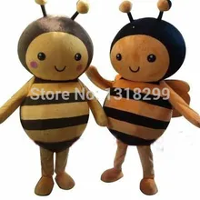 Талисман Мёд пчела костюм талисмана нарядное платье Пользовательские праздничный карнавальный костюм тема Карнавальный Костюм-маскот