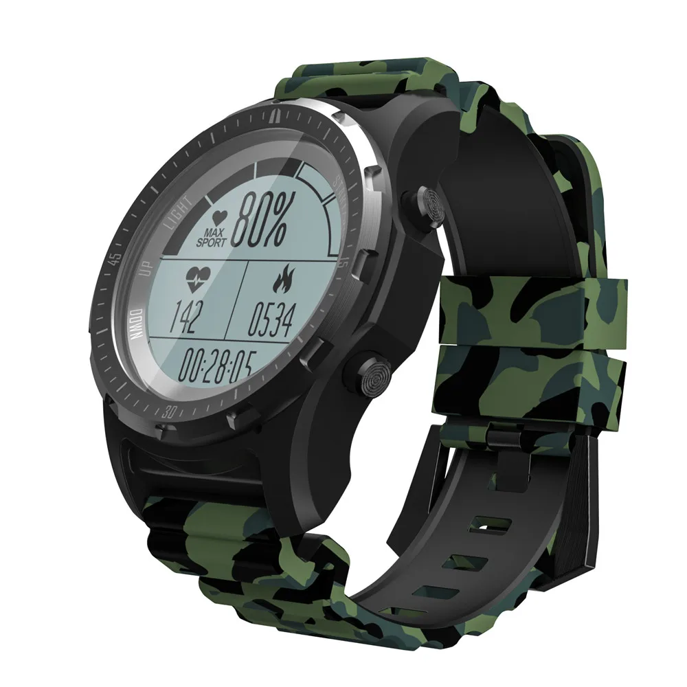 

Smart Watch Men GPS fitness watches Waterproof relogio digital cardiaco S966 temperature speedometer Clock Heart Rate Monitor