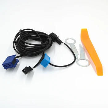 

50PCS/LOT YIXINYOU 3G MMI Bluetooth Mic Dual Mic with Cable Harness for Audi A4 A6 Q5 A5 S5 Q7 (6.5)