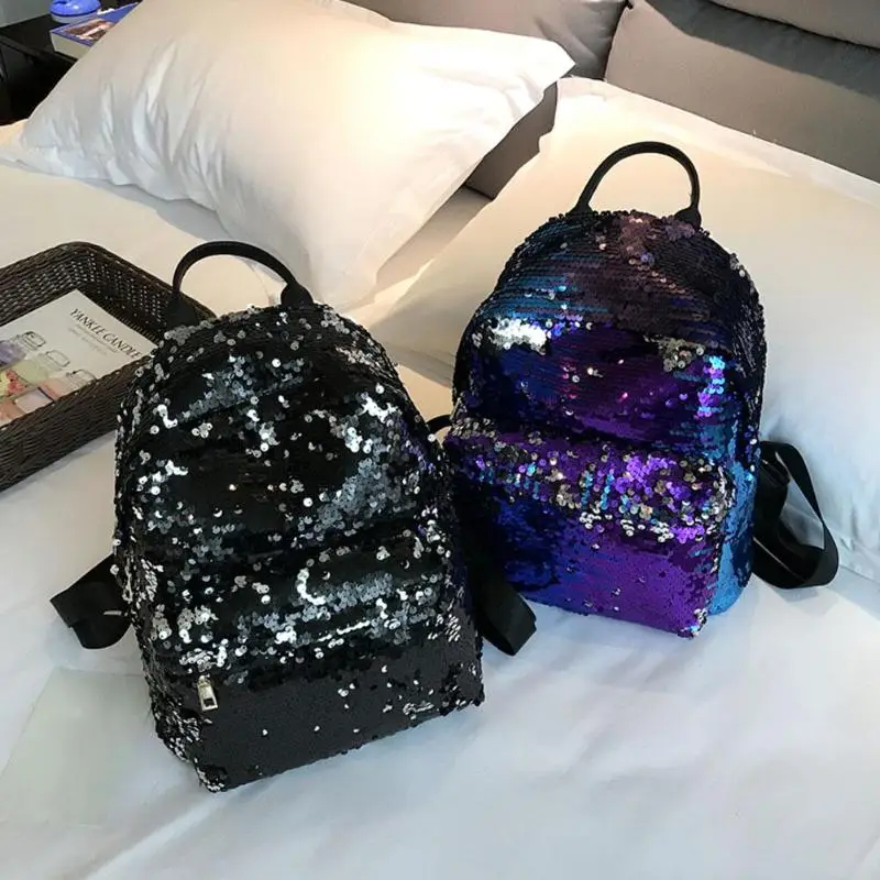 Sequins Glitter Bling Backpacks Teenager Girls PU Leather Backpack Girls Shoulder School Bag Travel Rucksack 9 Sequins Glitter Bling Backpacks Teenager Girls PU Leather Backpack Girls Shoulder School Bag Travel Rucksack 14