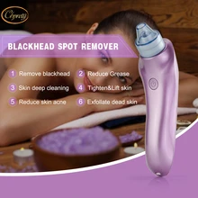 Профессиональный вакуумный отсос угрей, акне, многофункциональное очищающее устройство для лица