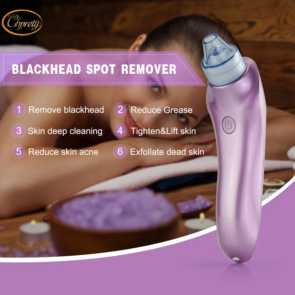 

Professional Vacuum Suction Blackhead, Acne, Spot Multifunctional Facial Cleansing, Skin Fastening Device