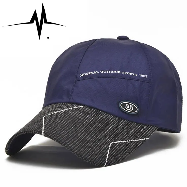 2016 dri fit material baseball hat for summer Men's hats OUTDOOR