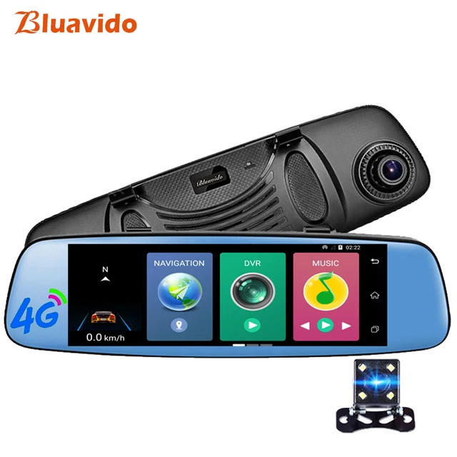 Modest Bluavido 7.84" Car DVR 4G Android Rear view mirror Touch GPS Navigator Full HD 1080P Video Camera Recorder ADAS Dual lens WiFi Modest Bluavido 7.84" Car DVR 4G Android Rear view mirror Touch GPS Navigator Full HD 1080P Video Camera Recorder ADAS Dual lens WiFi
