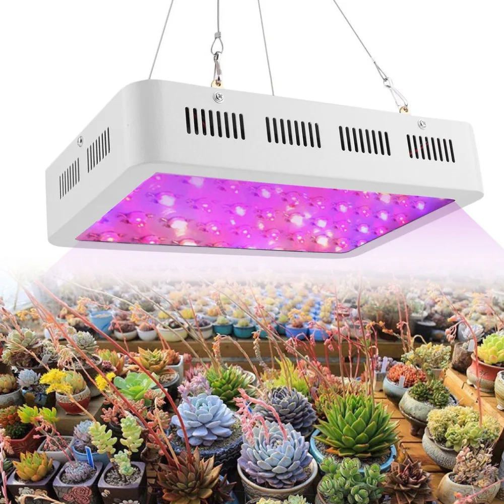 600W 60 светодиодов для выращивания растений подвесной светильник led полный спектр светать светильник с переключателем комнатные растения
