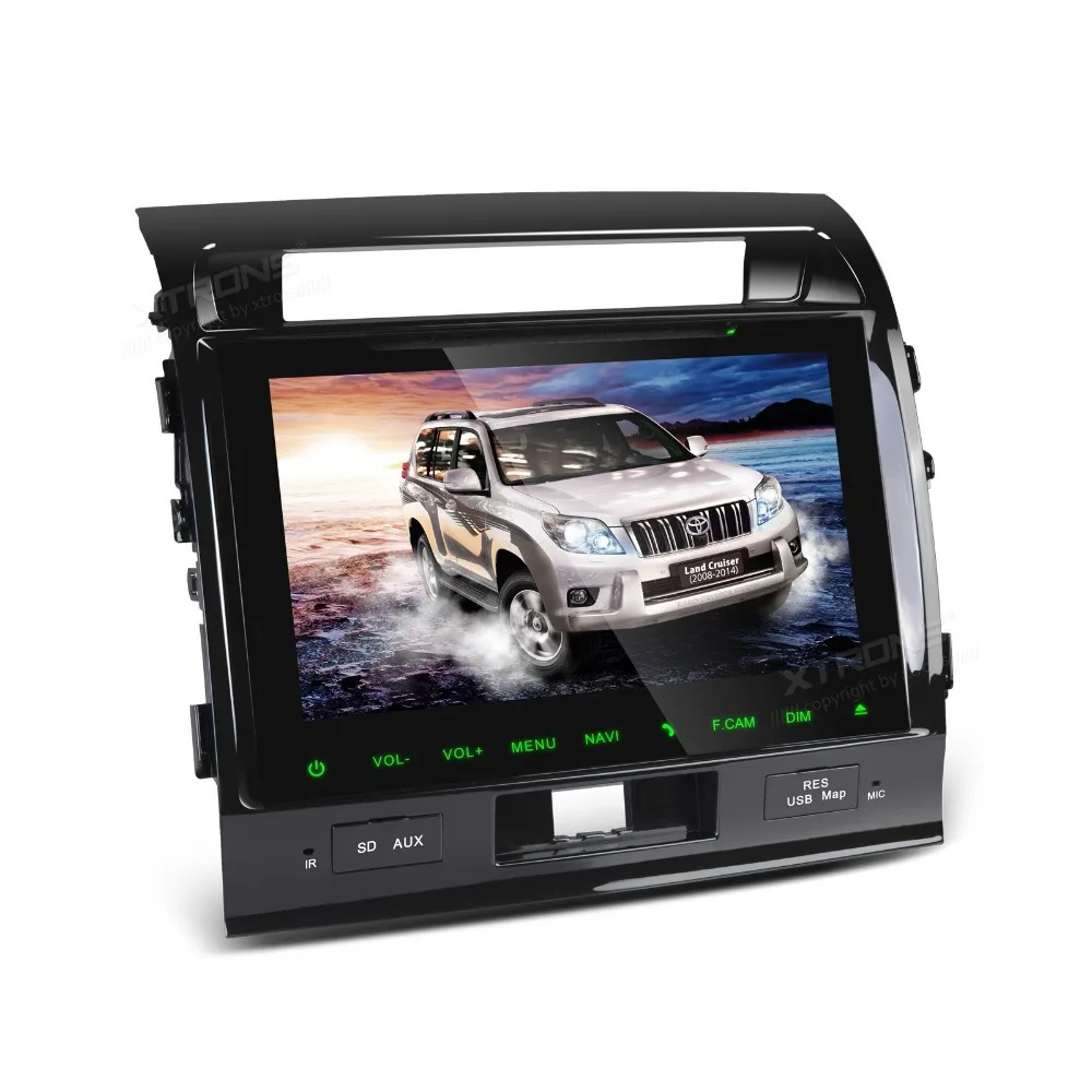 Flash Deal 9" HD Digital Capacitive Multi-Touch Screen Car DVD playerfor Toyota Land Cruiser 2008/2009/2010/2011/2012/2013/2014 Dynamic UI 1