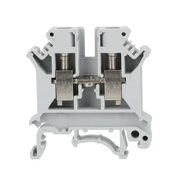 

10Pcs UK-6N Din Rail Terminal Blocks Instead of PHOENIX CONTACT Universal Class Connector Screw Terminal UK6N