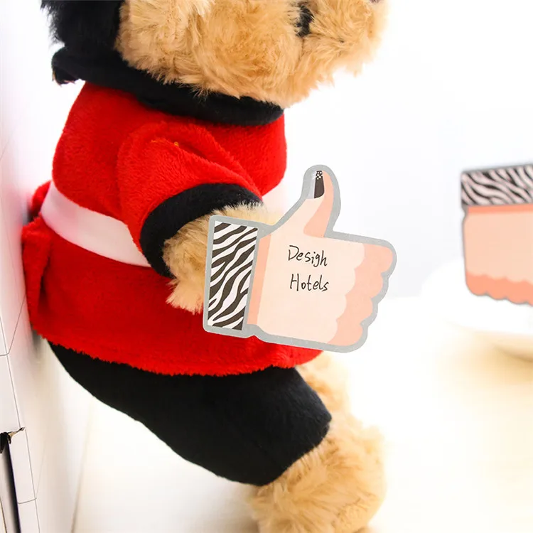 

30set/lot Thumb memo pad / cute Sticker note /paper message note/sticky notes/ writing scratch pads/children gift