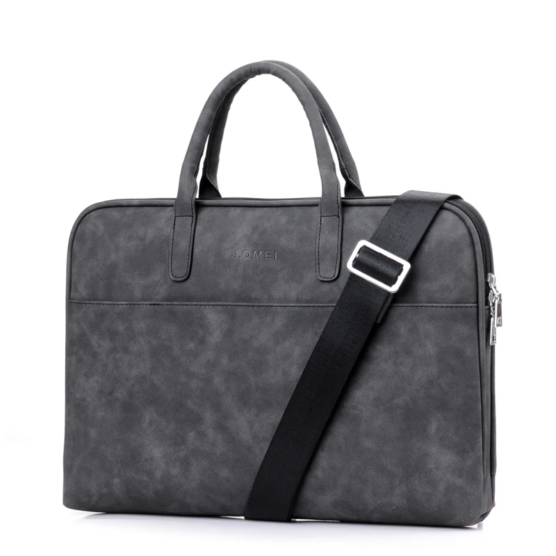 

J.QMEI New arrival 13 14 15 17 Inch Computer Notebook Tablet Laptop Bag Messenger Bag handbag for men and women Travel Briefcase
