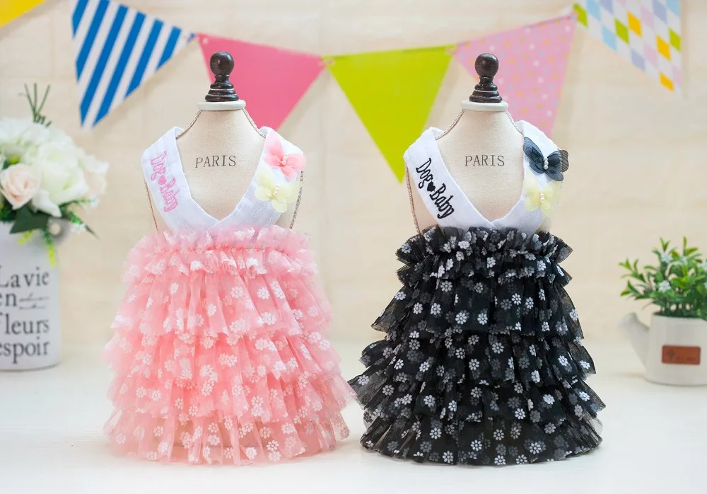 

New Dog Cat Butterfly Skirt Pet Puppy Dog Sling Dress Costume Apparel Clothes Dress Summer New Pet Clothes Chihuahua Yorkie
