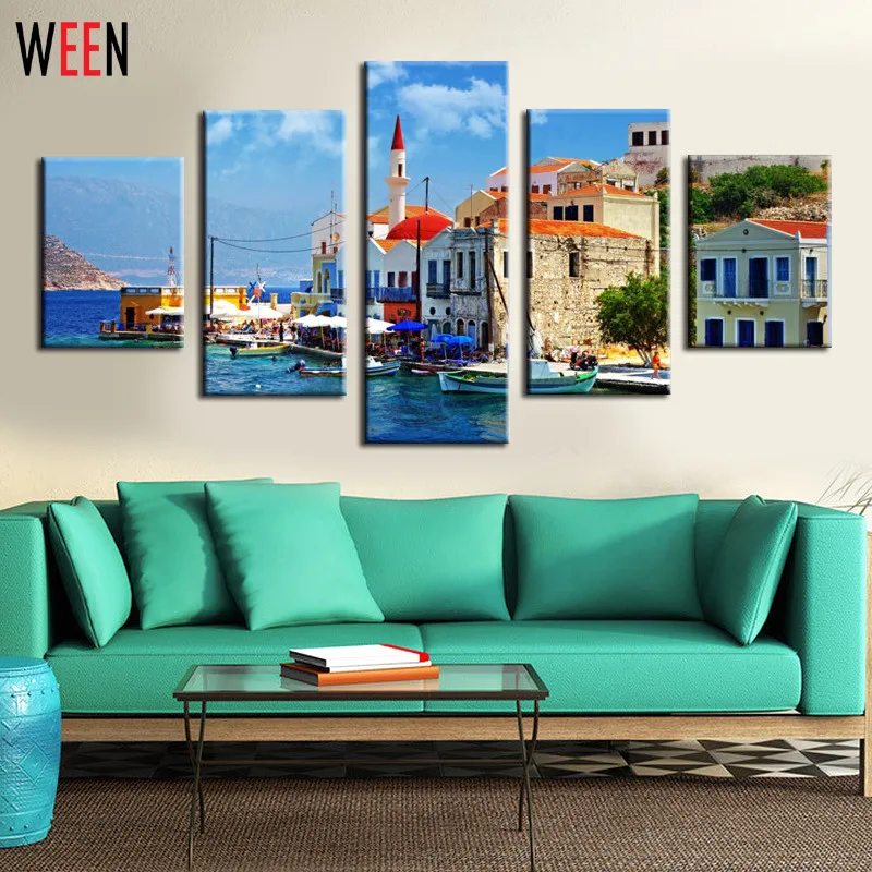 Venedig Watertown Wand Bild Leinwand Kunst Fur Wohnzimmer Moderne Stadt Poster Und Gedruckt Leinwand Malerei Kunst Fur Wohnkultur Canvas Art Painting Artcanvas Painting Aliexpress