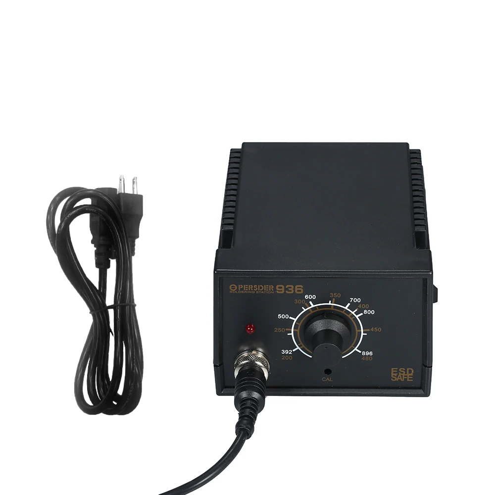 Meterk 936 антистатический термостат 110 V/220 V Электрический паяльник паяльная станция сварочный инструмент Регулируемая работа с подставкой