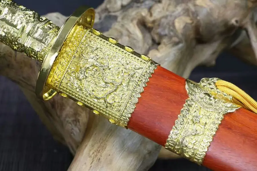 Высокое качество, Broadsword KnagXi Saber DaDao WUSHU меч прочные острые клинок из марганцевой стали палисандр оболочка хороший