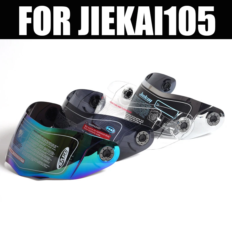 

Motorcycle Flip up Helmet Lens Visor For JIEKAI-105 Helmet full face helmet lenses BLACK/TRANSPARENT/SILVER/MULTI-COLORED
