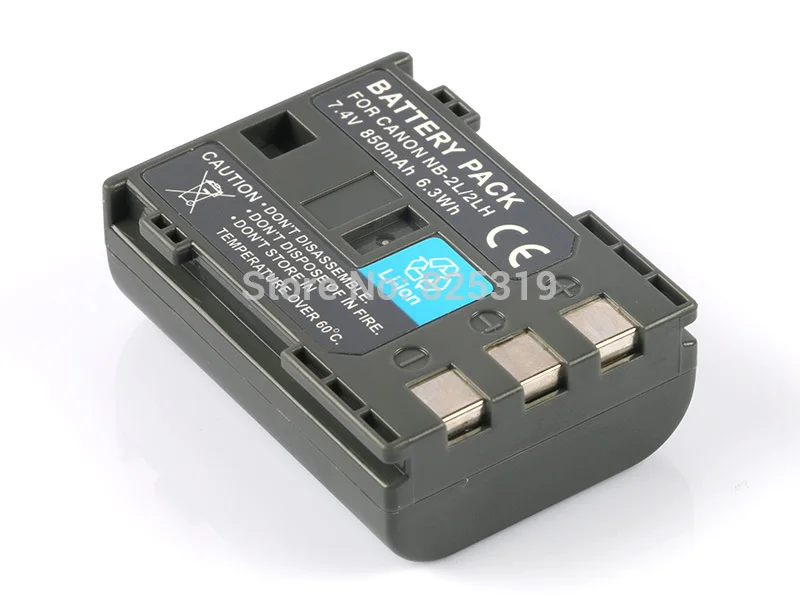 7,4 V 850 mAh NB-2L аккумуляторная Батарея NB-2LH NB2L Камера Аккумуляторы для Canon BP-2L5 BP-2LH BP-2L12 BP-2L13 BP-2L14 BP-2L24H