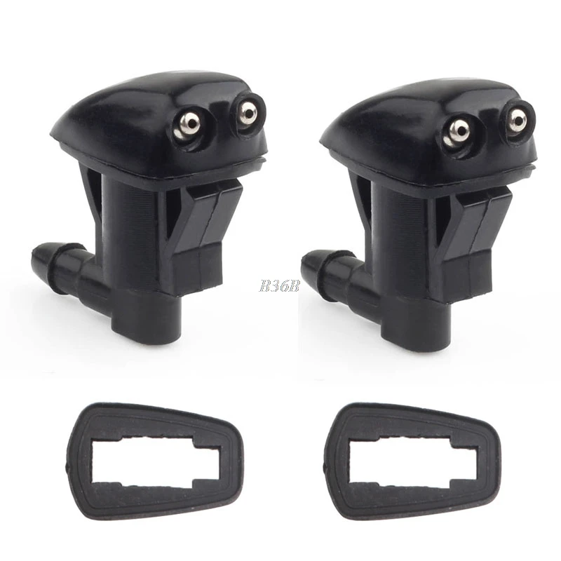 

2x Front Windshield Washer Wiper Spray Nozzle For Jeep Grand Cherokee 2005-2010 MAY11