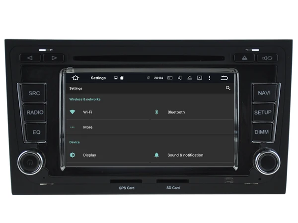 IPS экран Android 8.0 автомобильный DVD Navi плеер для Audi A4/S4/RS4(2002-2008) GPS авто стерео аудио мультимедиа