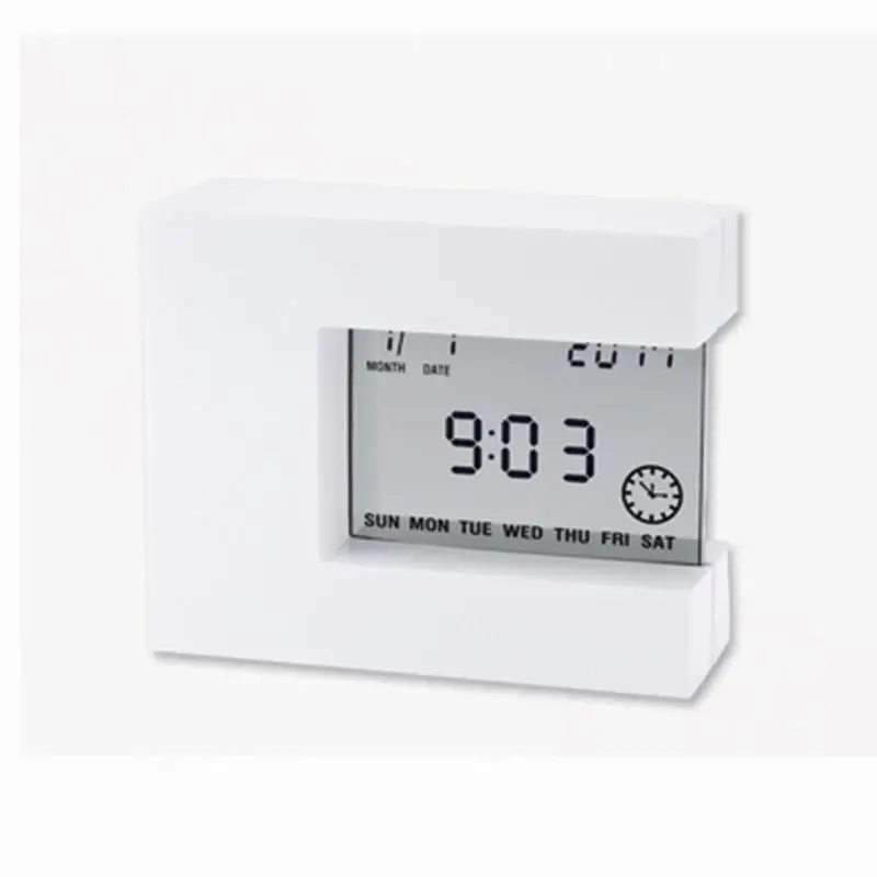 Miniso Led Digital Transparent Alarm Desk Clocks Timer Function Time