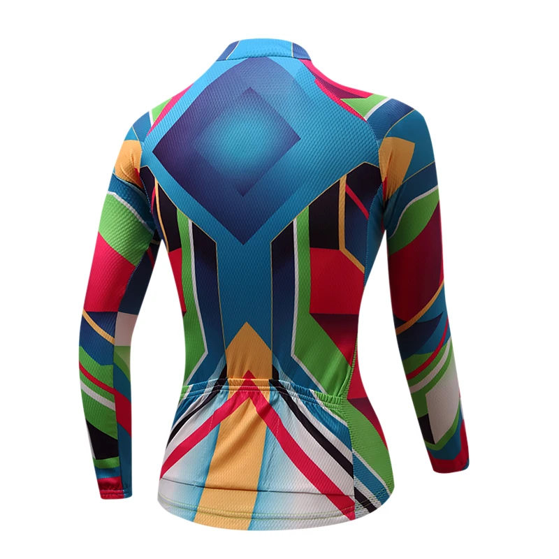 Teleyi Pro Team Для женщин Открытый Спортивная одежда Ropa Ciclismo велосипед Велосипедный Спорт с длинным рукавом Велоспорт Джерси Обувь для девочек футболки S-4XL