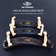 2 шт. ФОМ скрипки Двусторонняя Adjustabale плечевого упора для 1/2 1/4 1/10 1/8 1/16 4/4 3/4 скрипка аксессуары для скрипки
