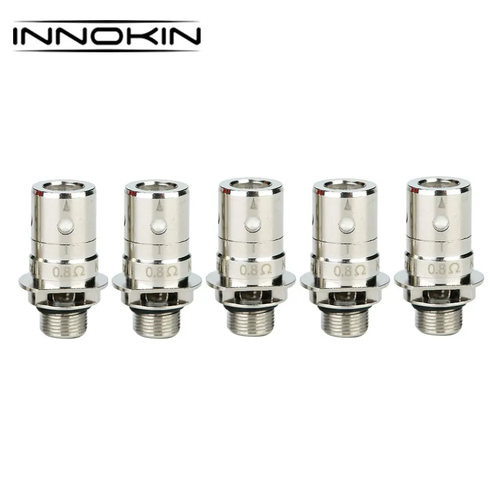 5pcs Original Innokin Zenith MTL Coil 0.8ohm/1.6ohm Evaporizer for Zenith Atomizer Vaping Coil Filter Good Flavor E-cig Coil