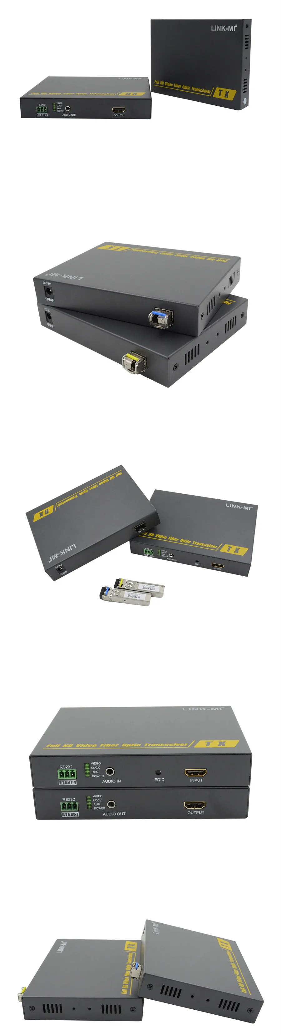 LC fiber optic interface 