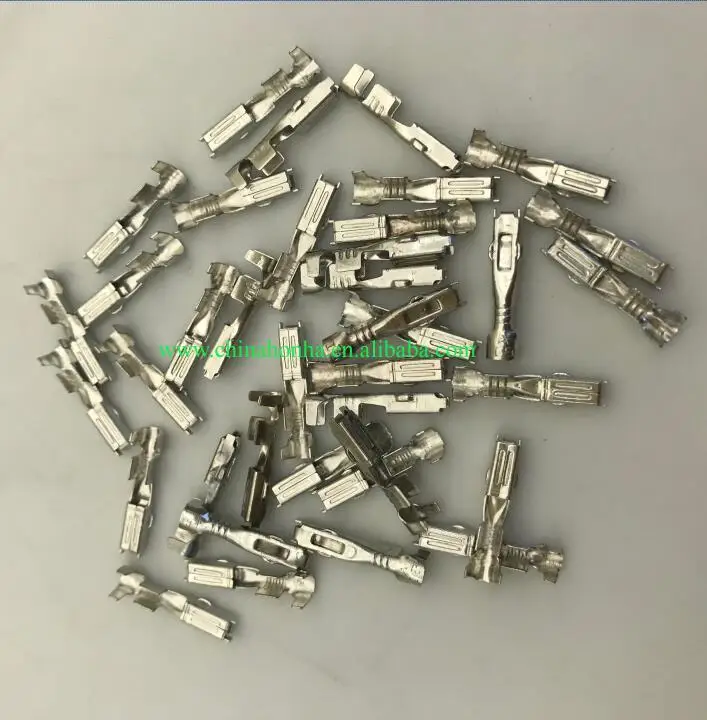 171662-1 100pcs Female Brass pre-tin plated Terminals For TE Tyco Econoseal Connectors  2.3mm Series