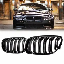 Пара черный глянец автомобилей Передняя решетка гриль для BMW E90 LCI 3-серии седан/wagon 2009 2010 2011