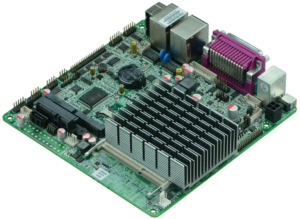 Intel J1800 Bay trail Mini ITX Motherboard With dual Gigabit Ethernet / 6 *COM/ 8*USB/MINI-ITX M51-D826L