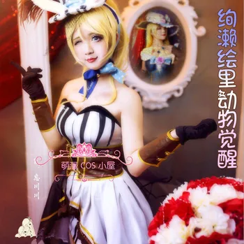 

[STOCK] 2018 Anime Love Live Eli AyaseEllie Animal Awaken Uniform Cosplay Costume For Women Halloween Free Shipping New.