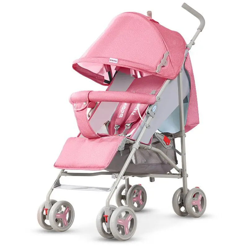 

Easy Take and Foldable Baby Stroller Cheap Baby Carriage High Quality Newborn Multicolored Stroller